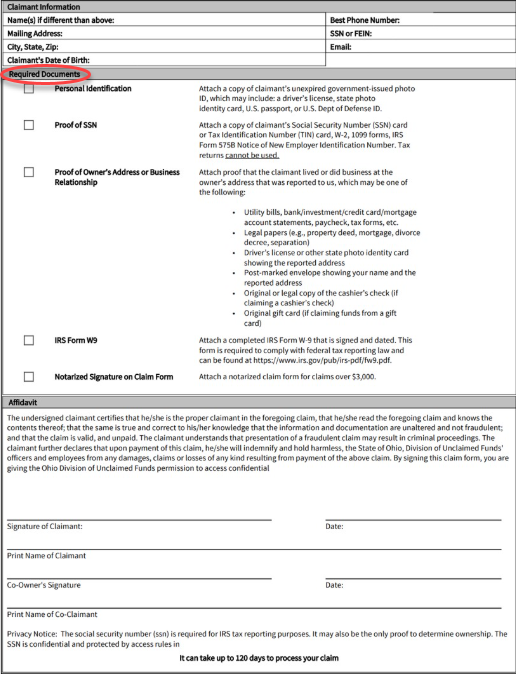 Review Required Documents Review Required Documents